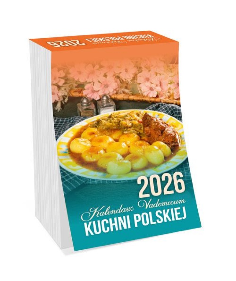 KALENDARZ ZDZIERAK VADEMECUM KUCHNI POLSKIEJ 2026, Ścienne, Kalendarze