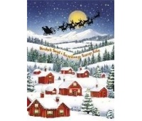 Karnet B6 BN CZERWONE DOMKI