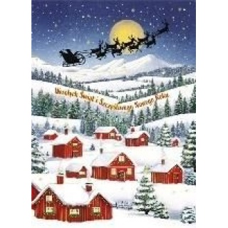 Karnet B6 BN CZERWONE DOMKI, Karnety, kartki okolicznościowe, Art. dekoracyjne i prezentowe