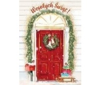 Karnet B6 BN WIANEK Z ŁYŻWAMI, Karnety, kartki okolicznościowe, Art. dekoracyjne i prezentowe