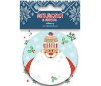 BILECIK DO PREZENTU MIKOŁAJ Z BRODĄ