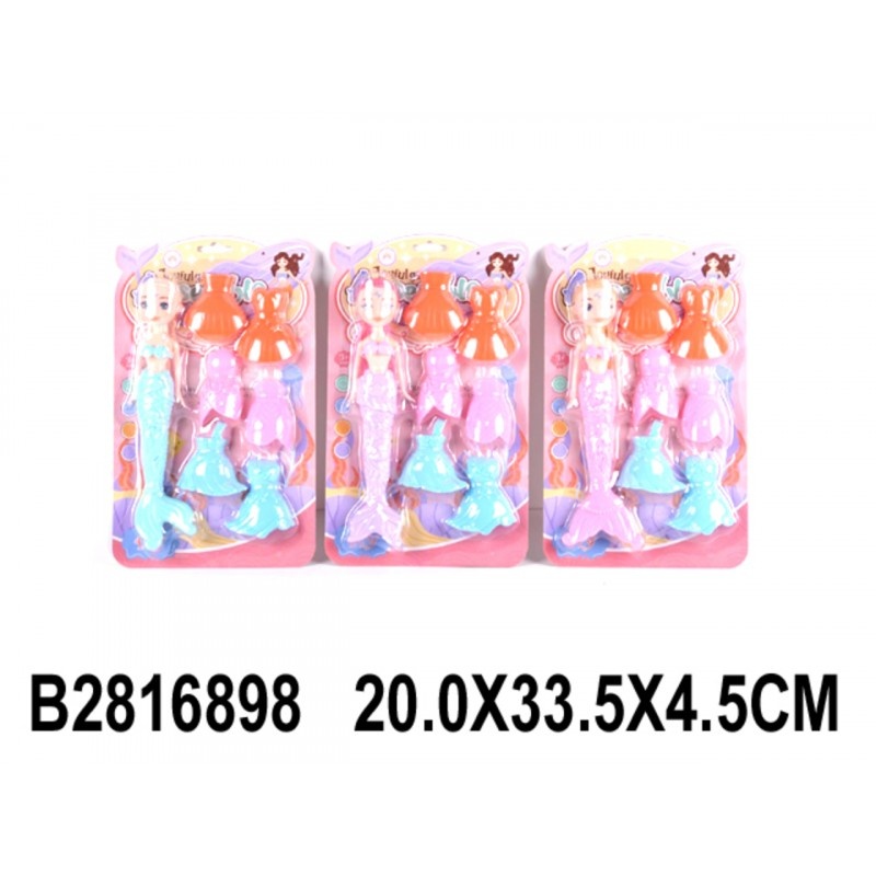 LALKA SYRENKA 5550, Lalki, Zabawki