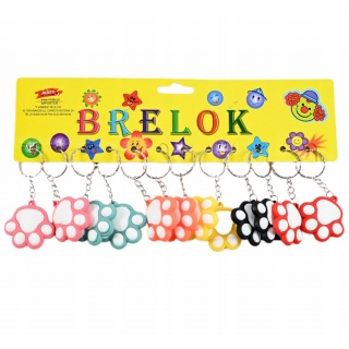 BRELOK ŁAPKA, Breloki, Zabawki