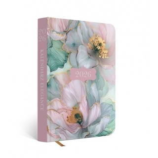 KALENDARZ A5 ELEGANCE DZIENNY 2026, Dzienne, Kalendarze