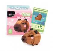 KLOCKI SNAPETS KAPIBARA BRĄZOWA KIDEA