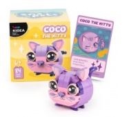 KLOCKI SNAPETS KOT FIOLETOWY KIDEA, Klocki, Zabawki