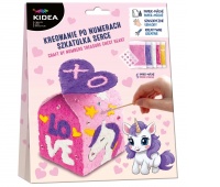 KREOWANIE PO NUMERACH SZKATUŁKA SERCE KIDEA