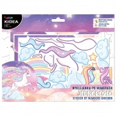 WYKLEJANKA PO NUMERACH JEDNOROŻEC KIDEA, Zestawy kreatywne, Art. kreatywne