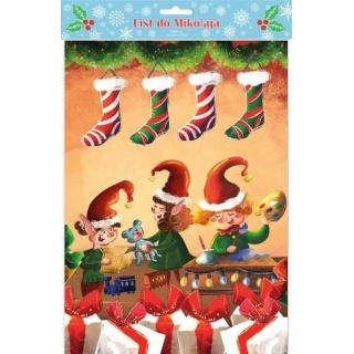 List do Mikołaja ELFY, Boże Narodzenie, Art. świąteczne i okolicznościowe