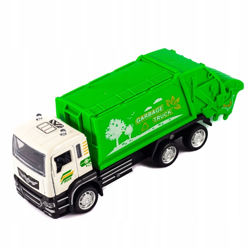 AUTO ŚMIECIARKA MUZYKA ŚWIATŁO 1588, Pojazdy, Zabawki