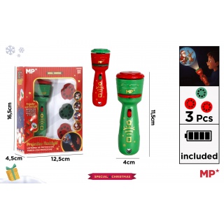 LATARKA Z PROJEKTOREM MOTYW ŚWIĄTECZNY, Zabawki