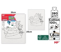 PŁ&Oacute;TNO DO MALOWANIA ZWIERZAKI 20x25cm., Pozostałe, Art. kreatywne