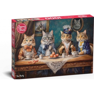 PUZZLE 1000 CHERRYPAZZI TEA PARTY, 1000 elementów, Puzzle