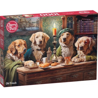PUZZLE 1000 CHERRYPAZZI OLD FRIENDS, 1000 elementów, Puzzle