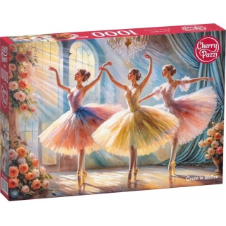 PUZZLE 1000 CHERRYPAZZI GRACE IN MOTION, 1000 elementów, Puzzle