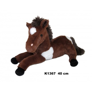 KOŃ 40CM 3898, Maskotki, Zabawki