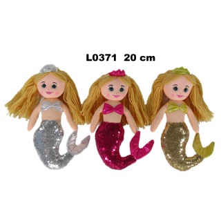 LALKA SYRENKA 20CM 164834, Maskotki, Zabawki
