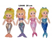 LALKA SYRENKA 20CM MIX 1092, Maskotki, Zabawki
