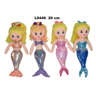 LALKA SYRENKA 20CM MIX 1092, Maskotki, Zabawki