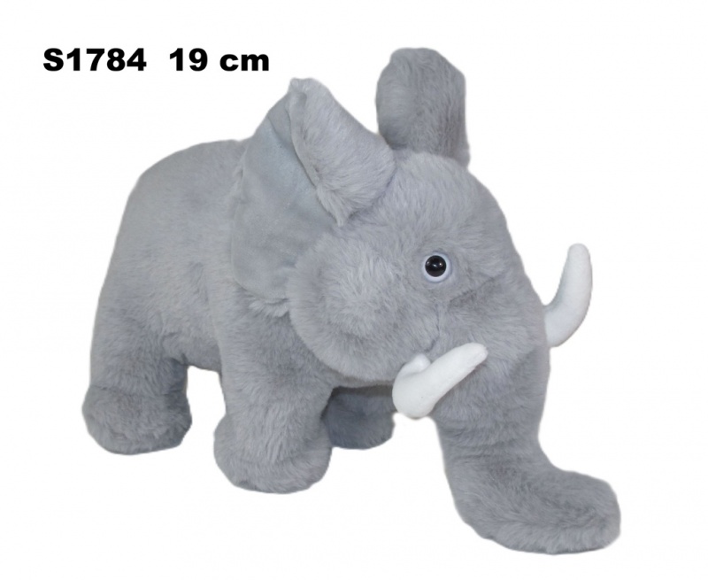 SŁOŃ 33CM 2877, Maskotki, Zabawki