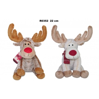 RENIFER MIX 22CM 3928, Maskotki, Zabawki