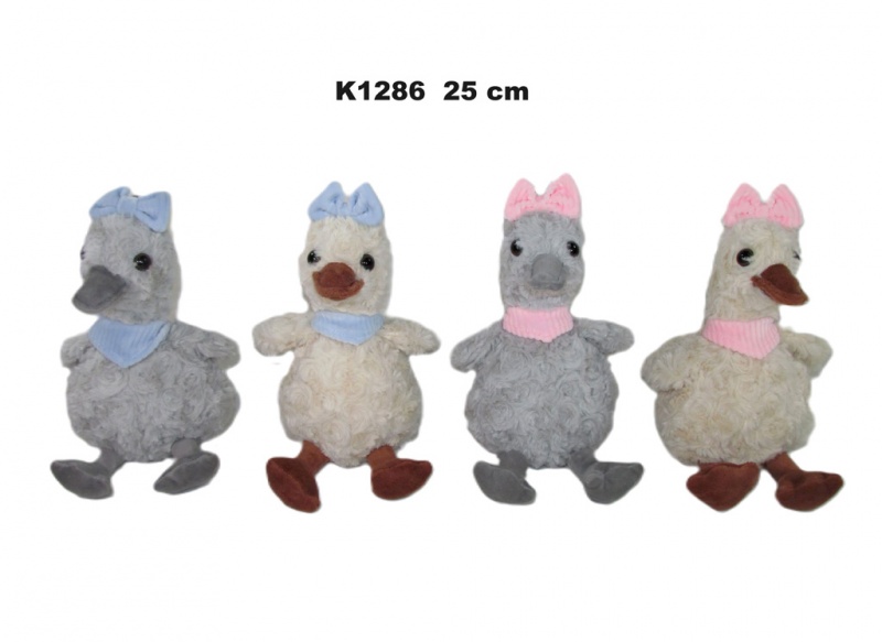 KACZKA 4 ASST 25 CM 8825, Maskotki, Zabawki
