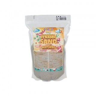 PIASEK DYNAMICZNY NATURALNY 2,5KG, Kreatywne, Zabawki