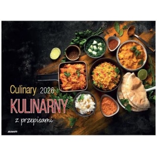 KALENDARZ ALBUMOWY KULINARNY 2026, Ścienne, Kalendarze