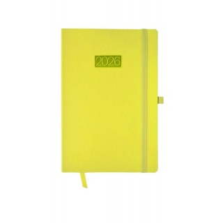 KALENDARZ KSIĄŻKOWY A5 DZIENNY FLEX 2026, Dzienne, Kalendarze