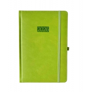 KALENDARZ KSIĄŻKOWY A5 DZIENNY LUX 2026, Dzienne, Kalendarze