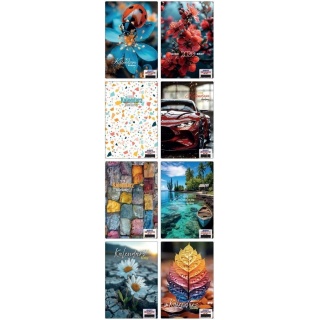 KALENDARZ BIURKOWY PIONOWY A5 2026, Biurkowe, Kalendarze