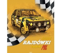 KALENDARZ ŚCIENNY DUŻY RAJDÓWKI PRL 2026