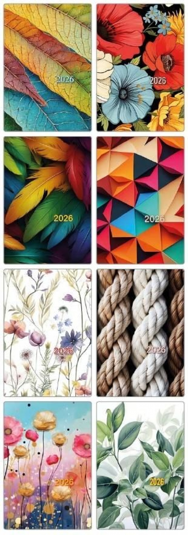 KALENDARZ KIESZONKOWY Z OKŁADKĄ 2026 KALENDARZ KIESZONKOWY Z OKŁADKĄ 2026, Kieszonkowe, Kalendarze