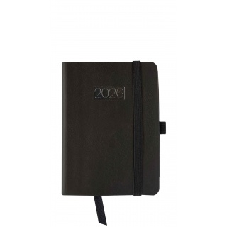 KALENDARZ KIESZONKOWY LUX Z GUMKĄ TYGODNIOWY 2026, Kieszonkowe, Kalendarze