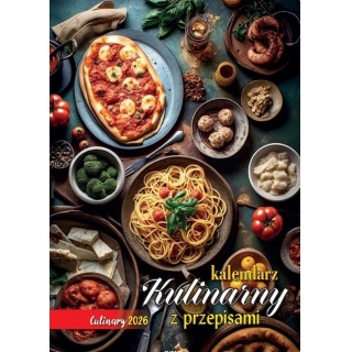 KALENDARZ ŚCIENNY 7-PLANSZ.KULINARNY 2026, Ścienne, Kalendarze