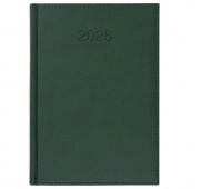 KALENDARZ KSIĄŻKOWY A4 DZIENNY VIVO ZIELONY 2026