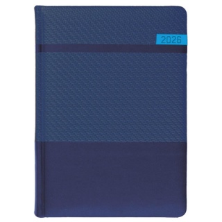 KALENDARZ KSIĄŻKOWY A4 TYGODN.STELLA GRANAT.2026, Tygodniowe, Kalendarze