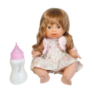 LALKA BOBAS Z DŹWIĘKAMI I DŁUGIMI WŁOSAMI 9242, Lalki, Zabawki