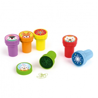 Stempel TRENDHAUS MM SF, samotuszujący, mix kolorów, Gry i zabawki, Gadżety