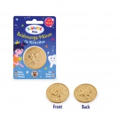 Moneta TRENDHAUS ZW, prezent od wróżki, złota, Gry i zabawki, Gadżety