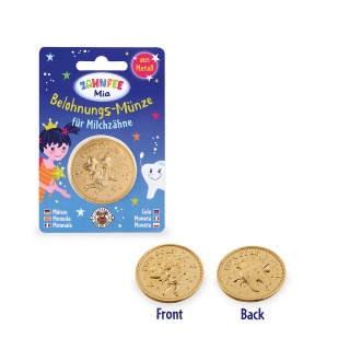 Moneta TRENDHAUS ZW, prezent od wróżki, złota, Gry i zabawki, Gadżety