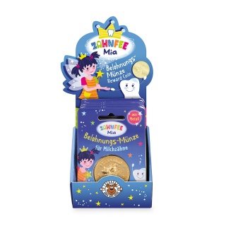 Moneta TRENDHAUS ZW, prezent od wróżki, złota, Gry i zabawki, Gadżety