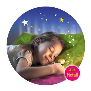 Moneta TRENDHAUS ZW, prezent od wróżki, złota, Gry i zabawki, Gadżety