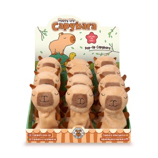 Kapibara pop-up TRENDHAUS CP HL-5, skacząca, brązowa, Gry i zabawki, Gadżety