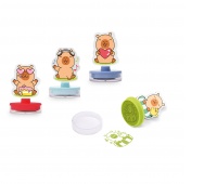 Pieczątka TRENDHAUS CP HL-5, samotuszująca, akrylowa, mix kolorów, Gry i zabawki, Gadżety