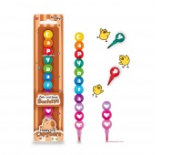 Pisaki TRENDHAUS CP HL-5 Pop-up, 11 szt., mix kolorów, Szkolne, Gadżety