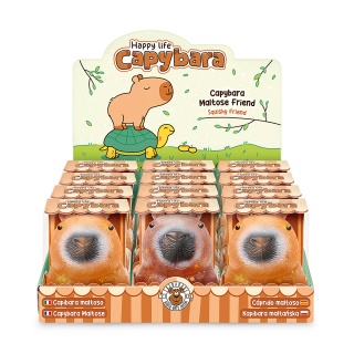 Kapibara TRENDHAUS CP HL-5 z brokatem, mix kolor&oacute;w, Gry i zabawki, Gadżety