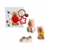 Gniotek Mini Kapibara TRENDHAUS CP HL-5, mix kolorów, Gry i zabawki, Gadżety