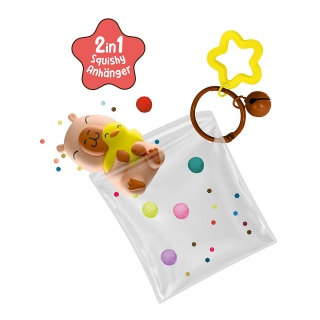 Gniotek Mini Kapibara TRENDHAUS CP HL-5, mix kolorów, Gry i zabawki, Gadżety