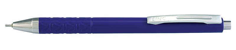 Długopis LINC Siren, śr. kulki 0,7mm, gr. linii 0,3mm, niebieski, Długopisy, Artykuły do pisania i korygowania